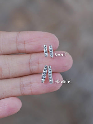 Freshwater Pearl Earrings with Hidden Gems - Gardens of the Sun | Ethical Jewelry