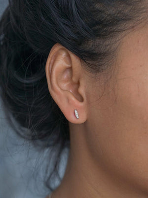 Freshwater Pearl Earrings with Hidden Gems - Gardens of the Sun | Ethical Jewelry