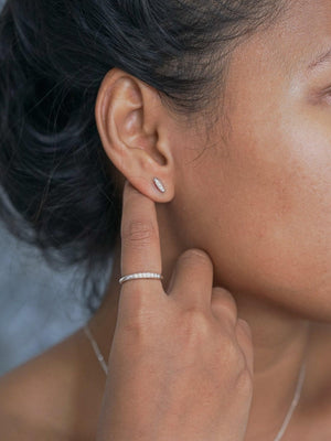 Freshwater Pearl Earrings with Hidden Gems - Gardens of the Sun | Ethical Jewelry