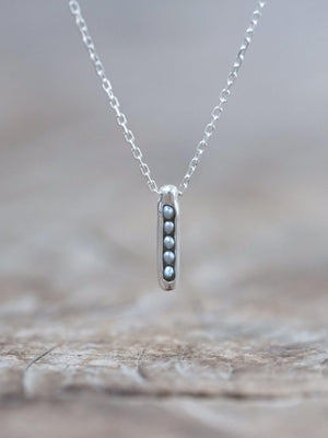 Freshwater Pearl Necklace with Hidden Gems - Gardens of the Sun | Ethical Jewelry