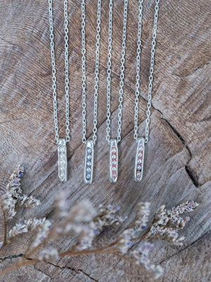 Freshwater Pearl Necklace with Hidden Gems - Gardens of the Sun | Ethical Jewelry