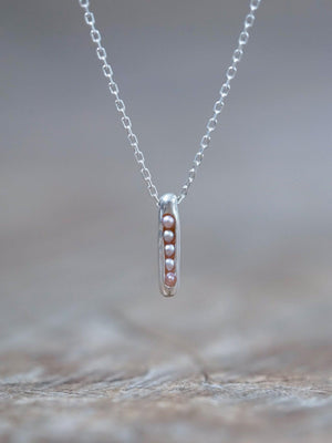 Freshwater Pearl Necklace with Hidden Gems - Gardens of the Sun | Ethical Jewelry