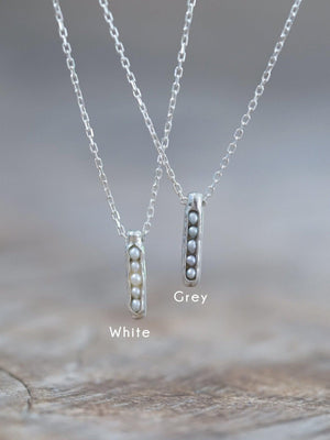 Freshwater Pearl Necklace with Hidden Gems - Gardens of the Sun | Ethical Jewelry