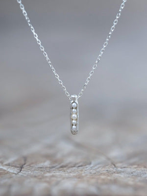 Freshwater Pearl Necklace with Hidden Gems - Gardens of the Sun | Ethical Jewelry
