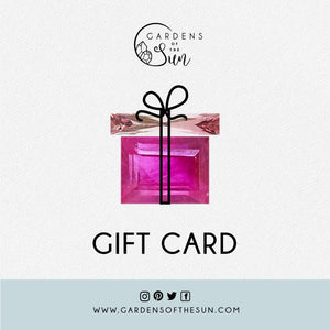 Gift Card - Gardens of the Sun | Ethical Jewelry