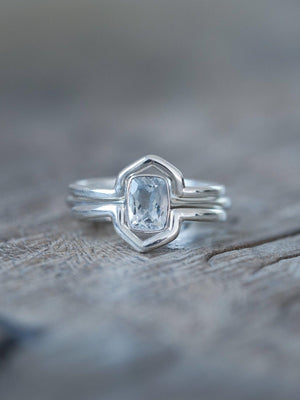 Hexagon Crown Ring Set - Gardens of the Sun | Ethical Jewelry