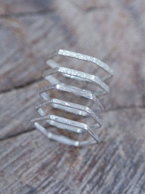 Hexagon Ring - Gardens of the Sun | Ethical Jewelry