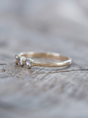 Hexagon Spinel Ring in Ethical Gold - Gardens of the Sun | Ethical Jewelry