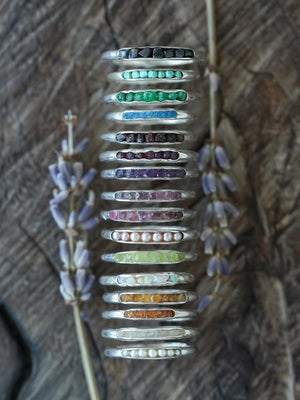 Hidden Gems Ring in Gold (Pre-Order) - Gardens of the Sun | Ethical Jewelry