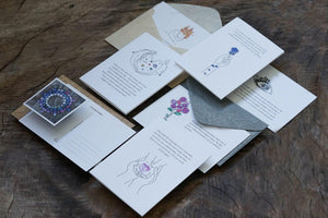 Intention Card Set: Love & Meaning - Gardens of the Sun | Ethical Jewelry