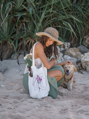 Intention Tote Bag - Gardens of the Sun | Ethical Jewelry