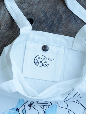 Intention Tote Bag - Gardens of the Sun | Ethical Jewelry
