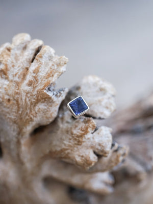 Iolite Earrings - Gardens of the Sun | Ethical Jewelry