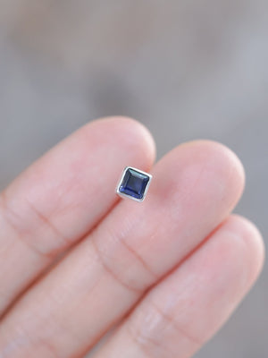 Iolite Earrings - Gardens of the Sun | Ethical Jewelry