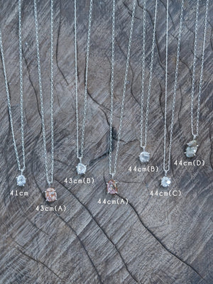 Keshi Pearl and Diamond Necklace - Gardens of the Sun | Ethical Jewelry