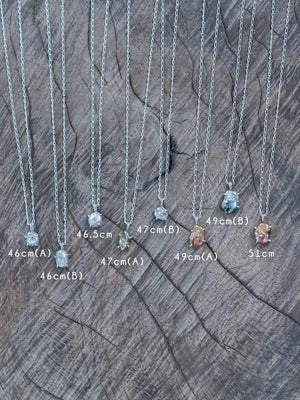 Keshi Pearl and Diamond Necklace - Gardens of the Sun | Ethical Jewelry