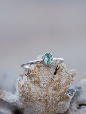 Kornerupine Mermaid Ring - Gardens of the Sun | Ethical Jewelry