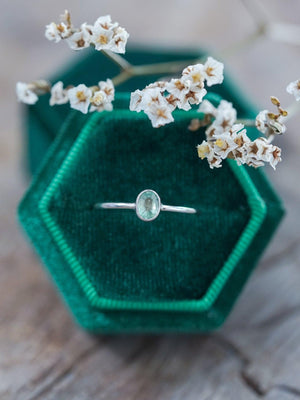 Kornerupine Mermaid Ring - Gardens of the Sun | Ethical Jewelry