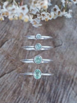 Kornerupine Mermaid Ring - Gardens of the Sun | Ethical Jewelry