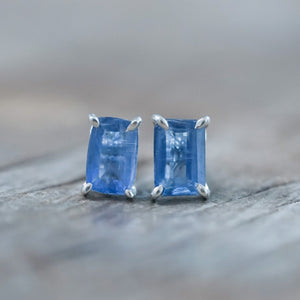 Kyanite Earrings - Gardens of the Sun | Ethical Jewelry