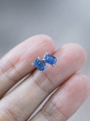 Kyanite Earrings - Gardens of the Sun | Ethical Jewelry