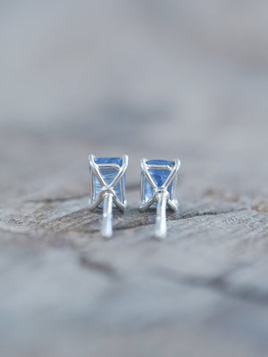 Kyanite Earrings - Gardens of the Sun | Ethical Jewelry