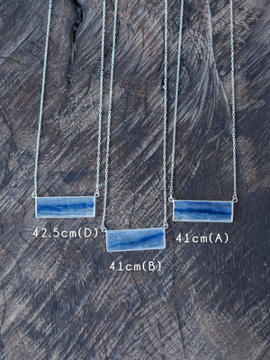 Kyanite Necklace - Gardens of the Sun | Ethical Jewelry