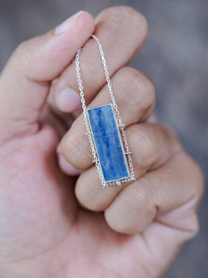 Kyanite Necklace - Gardens of the Sun | Ethical Jewelry