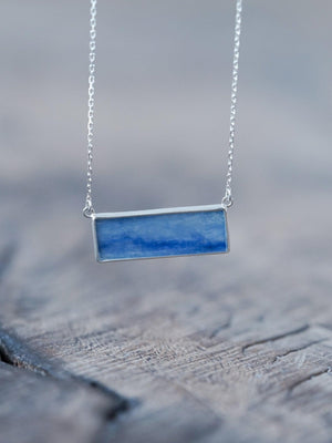 Kyanite Necklace - Gardens of the Sun | Ethical Jewelry