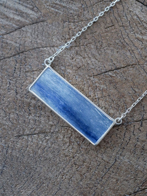 Kyanite Necklace - Gardens of the Sun | Ethical Jewelry