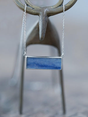 Kyanite Necklace - Gardens of the Sun | Ethical Jewelry