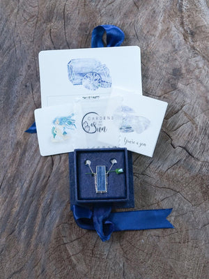 Kyanite Necklace - Gardens of the Sun | Ethical Jewelry