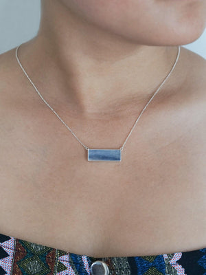 Kyanite Necklace - Gardens of the Sun | Ethical Jewelry