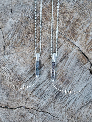 Borneo Sapphire Necklace with Hidden Gems - Gardens of the Sun | Ethical Jewelry