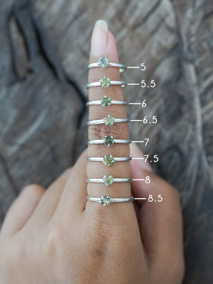 Sapphire Flower Ring - Gardens of the Sun | Ethical Jewelry