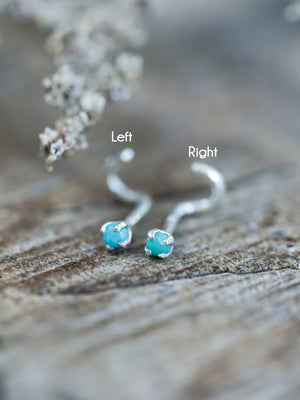Turquoise Tragus Stud Earring - Gardens of the Sun | Ethical Jewelry