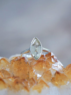 Marquise Citrine Ring - Gardens of the Sun | Ethical Jewelry