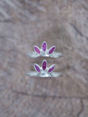 Marquise Ruby Crown Ring - Gardens of the Sun | Ethical Jewelry