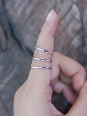 Marquise Ruby Ring - Gardens of the Sun | Ethical Jewelry