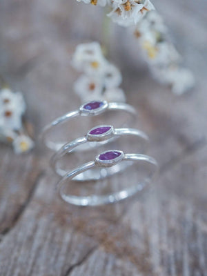Marquise Ruby Ring - Gardens of the Sun | Ethical Jewelry