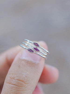 Marquise Ruby Ring - Gardens of the Sun | Ethical Jewelry