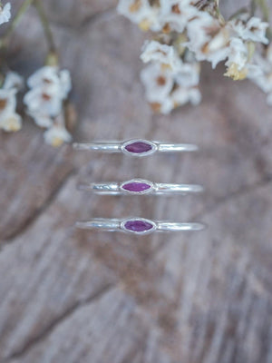Marquise Ruby Ring - Gardens of the Sun | Ethical Jewelry