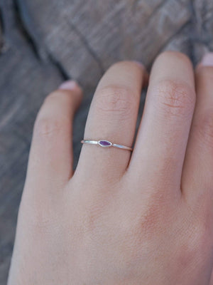 Marquise Ruby Ring - Gardens of the Sun | Ethical Jewelry