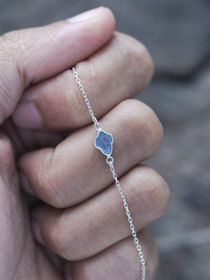 Montana Sapphire Flower Bracelet - Gardens of the Sun | Ethical Jewelry