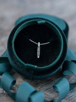 Montana Sapphire Necklace with Hidden Gems - Gardens of the Sun | Ethical Jewelry