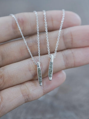 Montana Sapphire Necklace with Hidden Gems - Gardens of the Sun | Ethical Jewelry