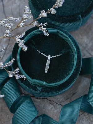 Montana Sapphire Necklace with Hidden Gems - Gardens of the Sun | Ethical Jewelry