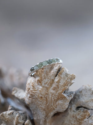 Montana Sapphire Ring with Hidden Gems - Gardens of the Sun | Ethical Jewelry