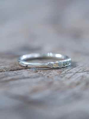 Montana Sapphire Ring with Hidden Gems - Gardens of the Sun | Ethical Jewelry