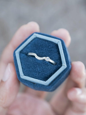 Moonstone Satellite Stacking Band - Gardens of the Sun | Ethical Jewelry